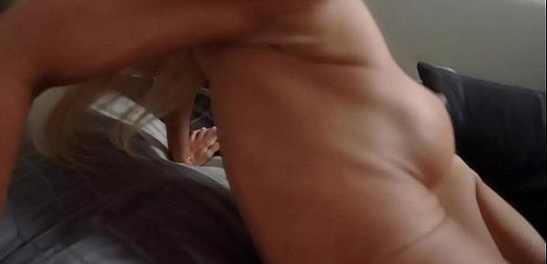  Stunning mommy Courtney Taylor hops on top of her young stepsons cock and rides